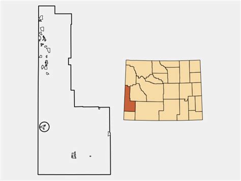 Cokeville, WY - Geographic Facts & Maps - MapSof.net