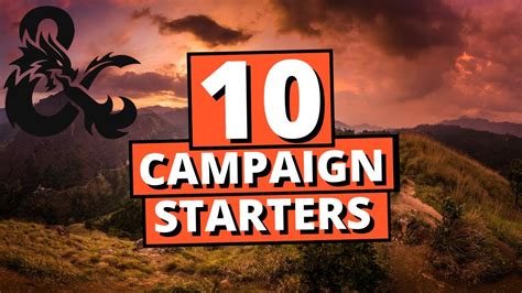 10 Dungeons and Dragons Campaign Start Ideas For Your Game - YouTube