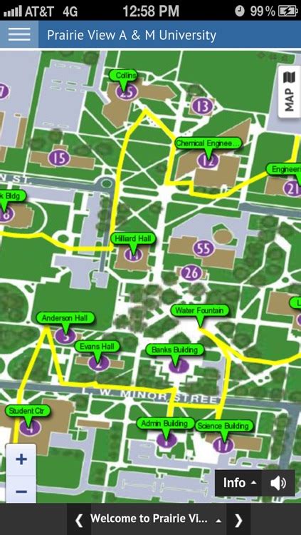 Prairie View A&m Campus Map - Time Zones Map