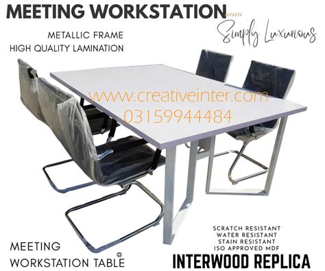 Modern Design Office Meeting Table – CreativeInter Furniture