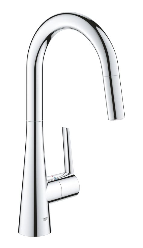 Single-Handle Pull Down Kitchen Faucet Dual Spray 1.75 GPM