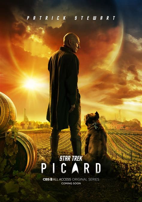 Star Trek: Picard Series Releases New Poster Featuring Captain Picard ...