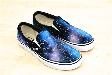 Galaxy Slip on Vans | Sneakers fashion, Galaxy shoes, Sneakers