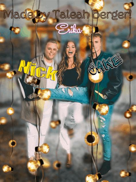 Nick Crompton, Erika Costell, and Jake Paul GIF! | ~Jake Paul~ Amino