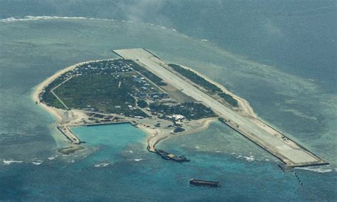 China appears to be building an airstrip on a disputed South China Sea island