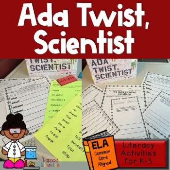 Ada Twist, Scientist: Literacy Activities | TpT