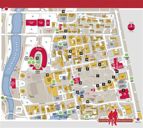 Ohio State University Campus Map Pdf Global Map | Maps Of Ohio