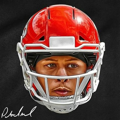 Jean Rios Kabar: Patrick Mahomes Helmet