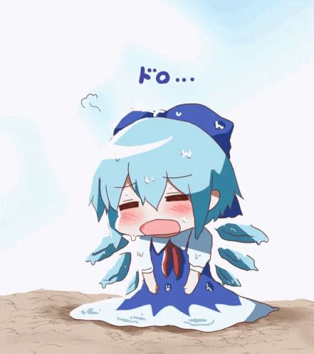 Cirno Cirno Melting GIF - Cirno Cirno Melting Melting - Discover & Share GIFs