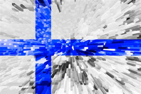 Finnish Flag Wallpaper