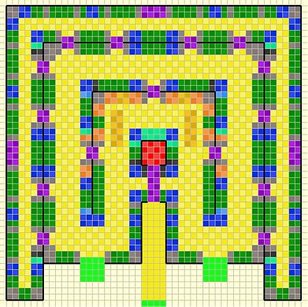 Fortress - Large and in Charge | MineColonies Schematic Guides