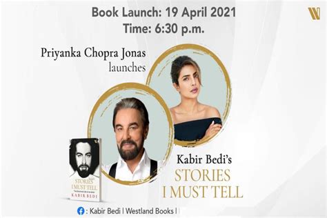 Kabir Bedi's autobiography is being launched by Priyanka Chopra ...