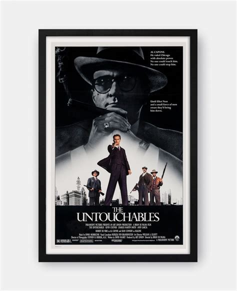 The Untouchables (1987) Movie Poster - The Curious Desk