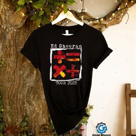 Ed Sheeran T Shirt Tour 2022 Ed Sheeran Equals Shirt Merch Ed Sheeran Equals Logo Shirt The ...