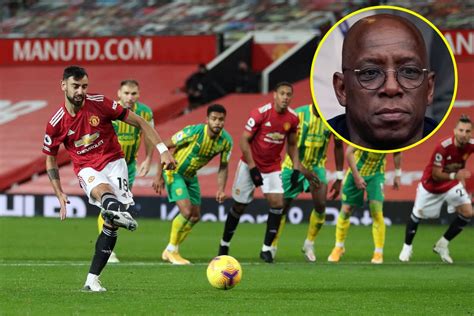 Ian Wright says Bruno Fernandes' penalty technique should be BANNED as ...