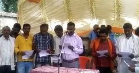 Video: Male relatives replace elected women at panchayat oath ceremony ...