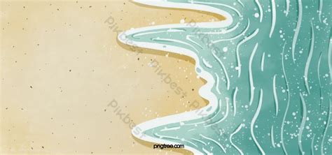 Beach Sand Ocean Waves Background Backgrounds | PSD Free Download - Pikbest