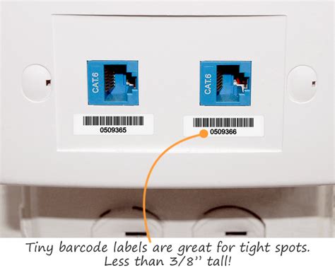 Tiny Barcode Labels | MyAssetTag.com