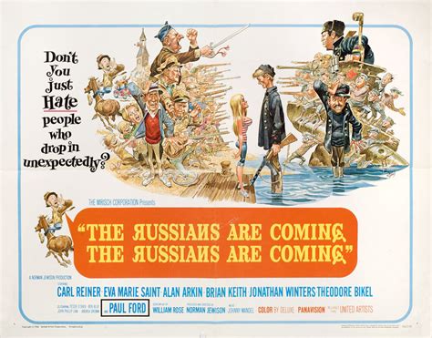 The Russians Are Coming, The Russians Are Coming 1966 U.S. Half Sheet Poster - Posteritati Movie ...