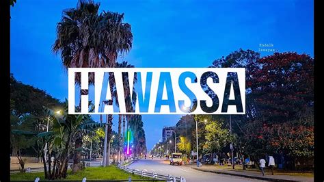 4k view of Hawassa city around piasa and bus station - YouTube