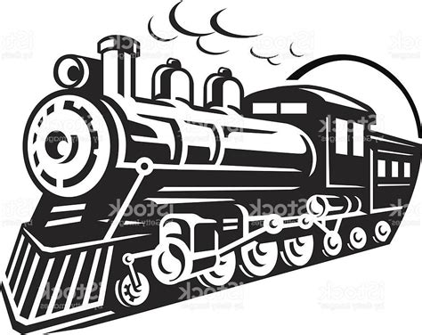 Steam Engine Silhouette at GetDrawings | Free download