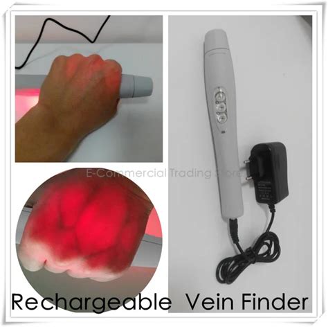 LED Rechargeable Transilluminator Vein Finder Vein Viewer-in Blood ...