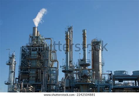 Air Pollution Oil Refinery Plant Stock Photo 2242504881 | Shutterstock