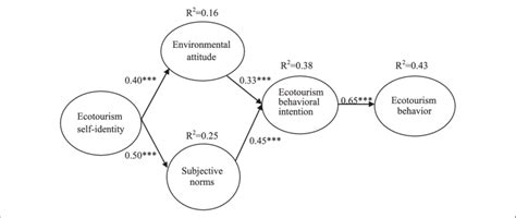 Structural model of social identity theory. ***p | Download Scientific Diagram