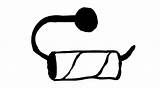 Free Toilet Paper Clipart Black And White Download  sketch template
