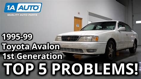 Top 5 Problems Toyota Avalon Sedan 1st Generation 1995-99 | 1A Auto