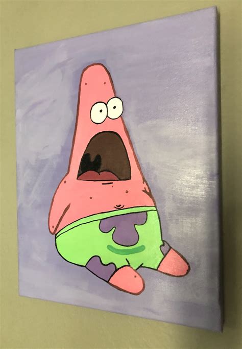 Patrick Star Painting X 10 Canvas | ubicaciondepersonas.cdmx.gob.mx