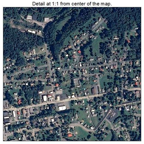 Aerial Photography Map of Kingwood, WV West Virginia