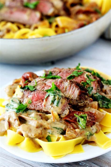 Steak Pasta Recipe - The Anthony Kitchen