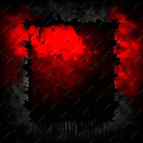 Premium AI Image | Old paper texture black and blood red background