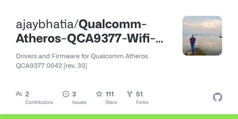 GitHub - ajaybhatia/Qualcomm-Atheros-QCA9377-Wifi-Linux: Drivers and Firmware for Qualcomm ...