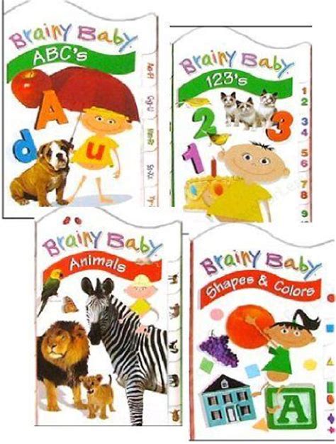 Brainy Baby Shaped Board Books (Set of 4) by Brainy Baby. $19.95. These ...