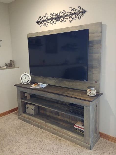 Rustic tv stand diy – Artofit