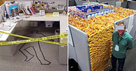 These are the 23 meanest office pranks EVER. The last one is pure evil ...