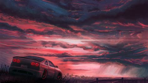 Rainy Sunset Car Ride 4k Wallpaper,HD Artist Wallpapers,4k Wallpapers,Images,Backgrounds,Photos ...