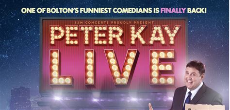 Peter Kay's first live stand-up tour in twelve years comes to ...