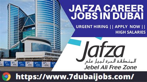 Jafza Careers UAE 2024 || Walk-In-Interviews || 100% Free Hiring Staff ...