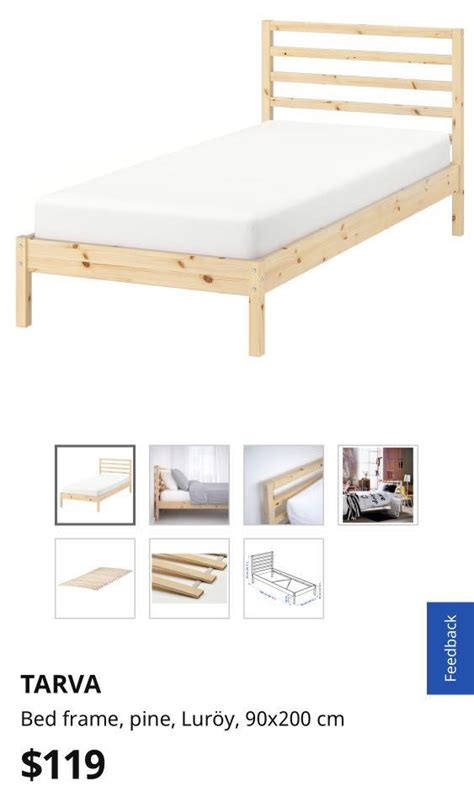 Ikea Tarva Twin Bed Frame Instructions - Hanaposy