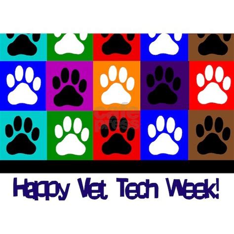 Vet Tech Week Greeting Card Vet Tech Week Greeting Cards by Gigi ...