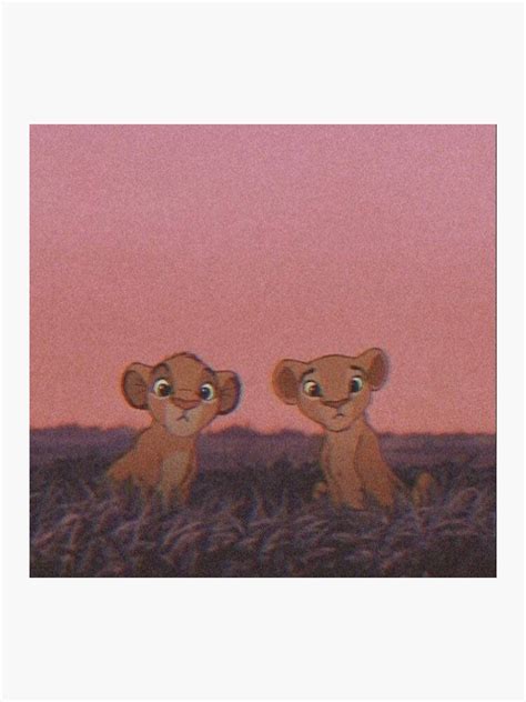 "simba and narla from the lion king