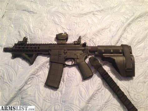 ARMSLIST - For Sale: 300 blackout pistol with sig stabilizing brace