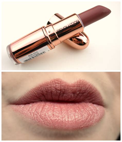 Makeup Revolution Rose Gold Lipsticks