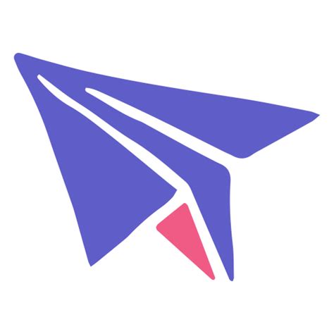 Paper Airplane Icon Doodle PNG & SVG Design For T-Shirts