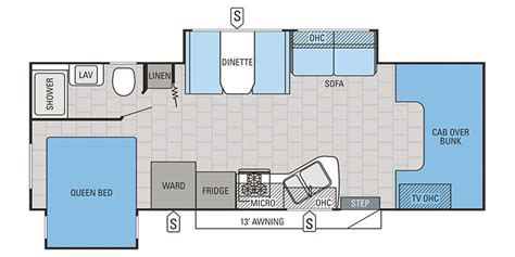 26 Foot Travel Trailer Floor Plans - floorplans.click