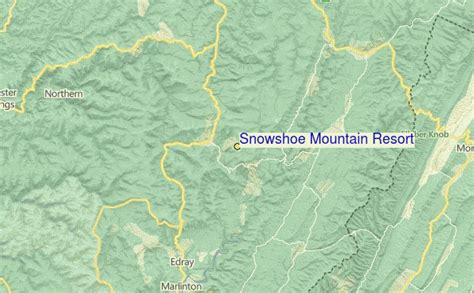 Snowshoe Mountain Resort Ski Resort Guide, Location Map & Snowshoe ...