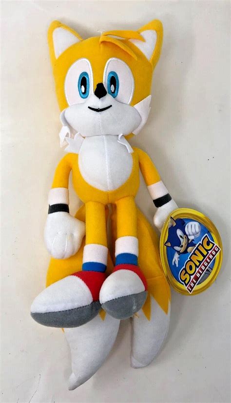 Sonic the Hedgehog Plush (12" Tails) Official License Toy Factory NWT ...